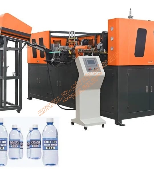 Máy thổi chai pet tự động 5L