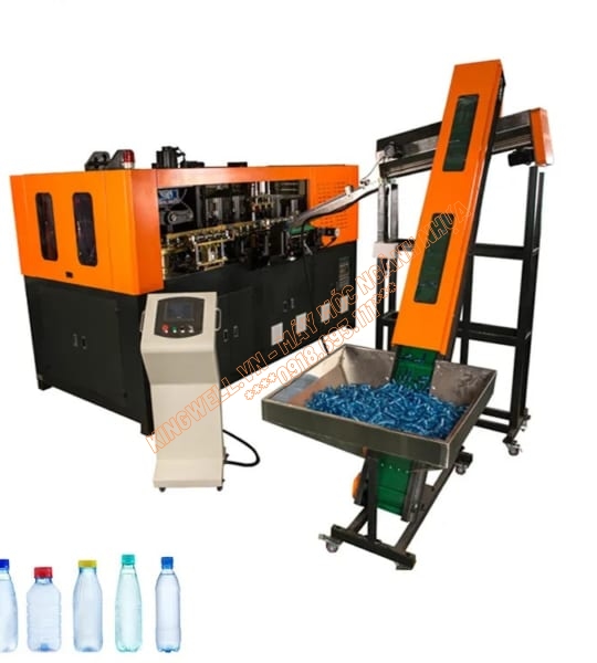 Máy thổi chai pet tự động 2L